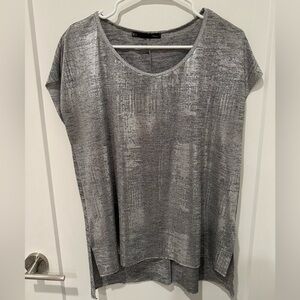 SFERRA Gray Knit Top